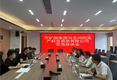 深化交流謀合作  攜手共贏促發(fā)展——貴州陽光產(chǎn)權(quán)交易所與貴陽市礦產(chǎn)能源投資集團(tuán)有限公司開展座談交流