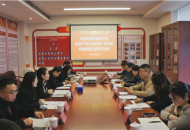 黨建引領促合作，攜手共進謀發(fā)展——能源資管本部黨支部與陽光產權交易所第一黨支部聯(lián)合開展黨建聯(lián)建座談