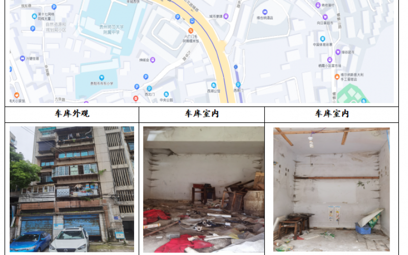 貴州省機關(guān)事務管理局國有資產(chǎn)管理服務中心貴陽市云巖區(qū)寶山北路180號55棟一單元1樓最左側(cè)2間車庫招租